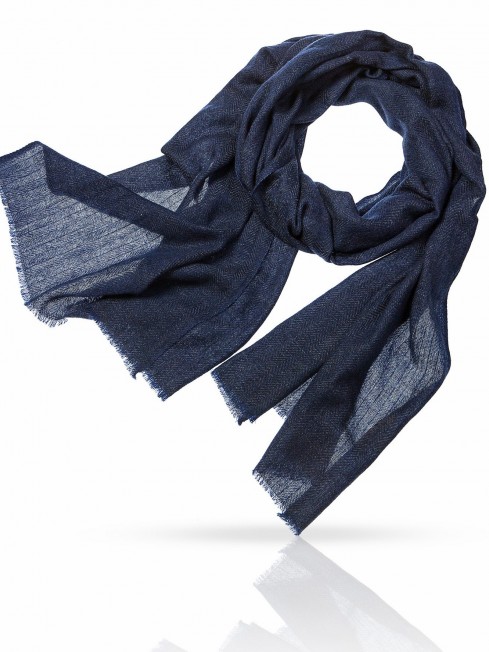 Палантин Мужской WG-HERRINGBONE/NAVY